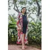 Kimono print floral, Talla de Ropa Materna: S