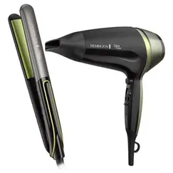 Combo de Alisadora y Secadora Remington S12A-D13A (110) F