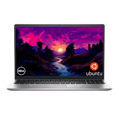 Laptop DELL DC15250 I5-1334U 8GB 512GB 15.6Inch Full-HD Wifi-6 HDMI 2USB USB-C Ubuntu Sliver