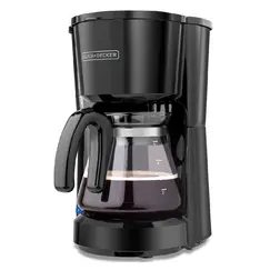 Cafetera Black and Decker CM0701B 5 Tazas Negra