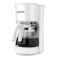 Cafetera Black and Decker CM0701W 5 Tazas Blanca