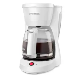 Cafetera Black and Decker CM0941W 12 Tazas Programable Blanca