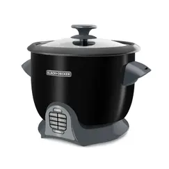 Olla Arrocera Black and Decker RCD628B 28 Tazas Negra