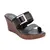 Sandalia Plataforma Athene Italian Shoemakers, Color del Calzado: Black, Talla de Calzado: 35