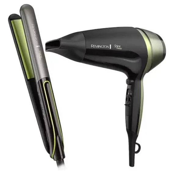 Combo de Alisadora y Secadora Remington S12A-D13A (110) F