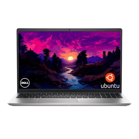 Laptop DELL DC15250 I5-1334U 8GB 512GB 15.6Inch Full-HD Wifi-6 HDMI 2USB USB-C Ubuntu Sliver